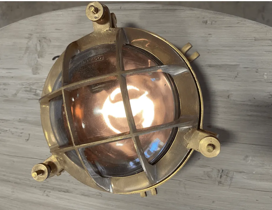 Solid Brass  Four Bar Light