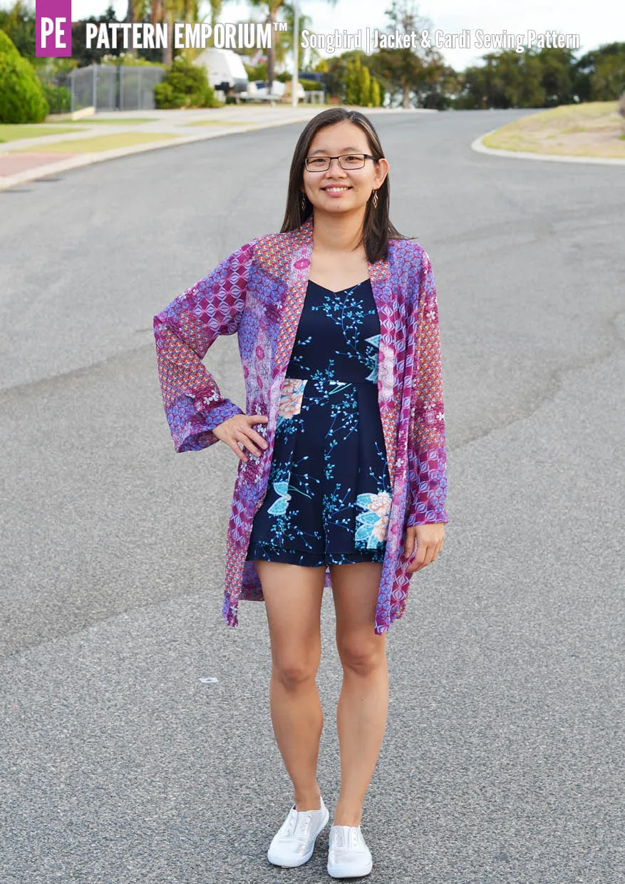 Songbird | Duster Jacket & Cardigan Sewing Pattern