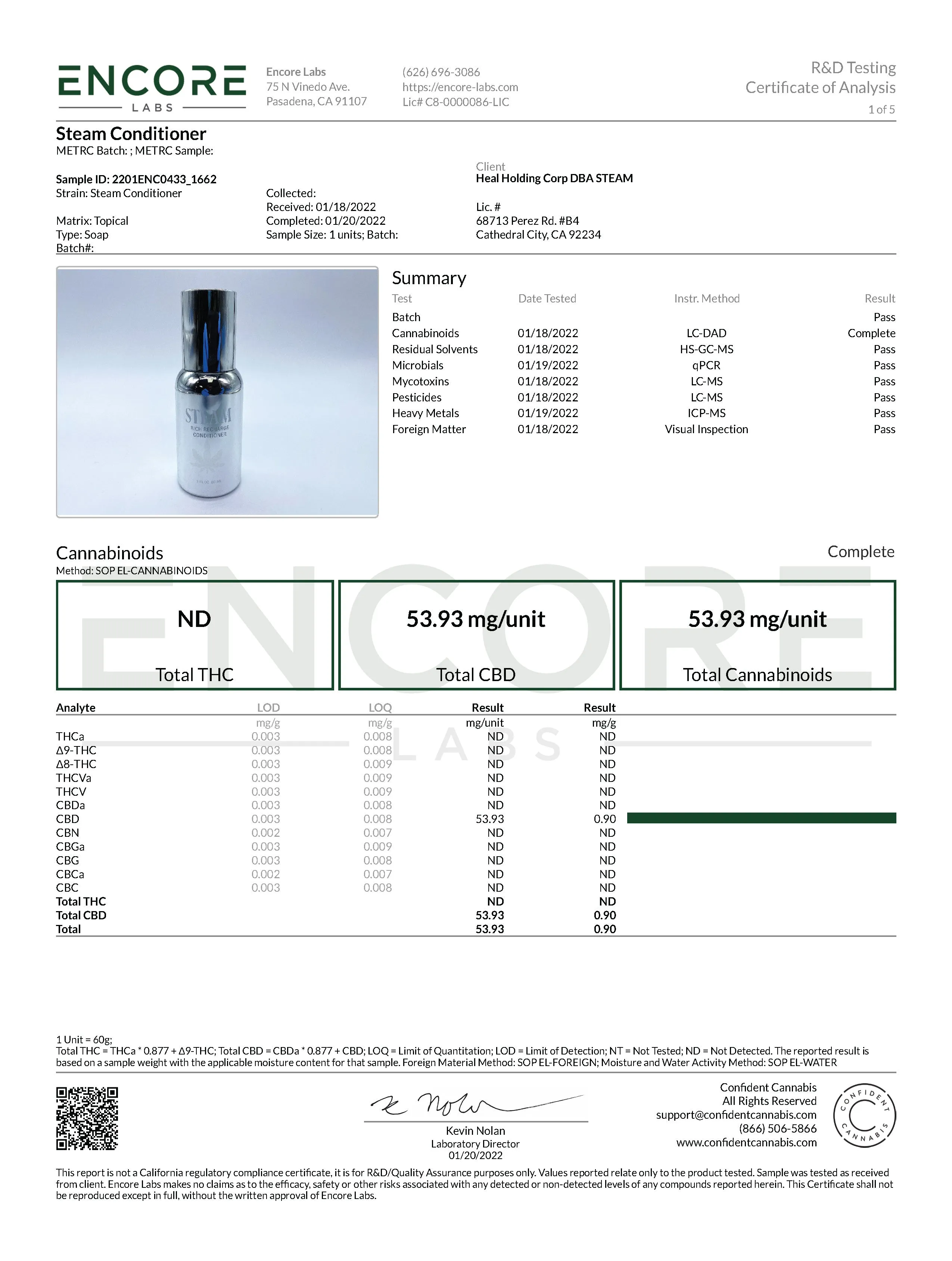 STEAM - Rich Recharge Conditioner 8 oz.