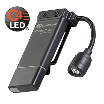 STREAMLIGHT CLIPMATE USB CLIP LIGHT