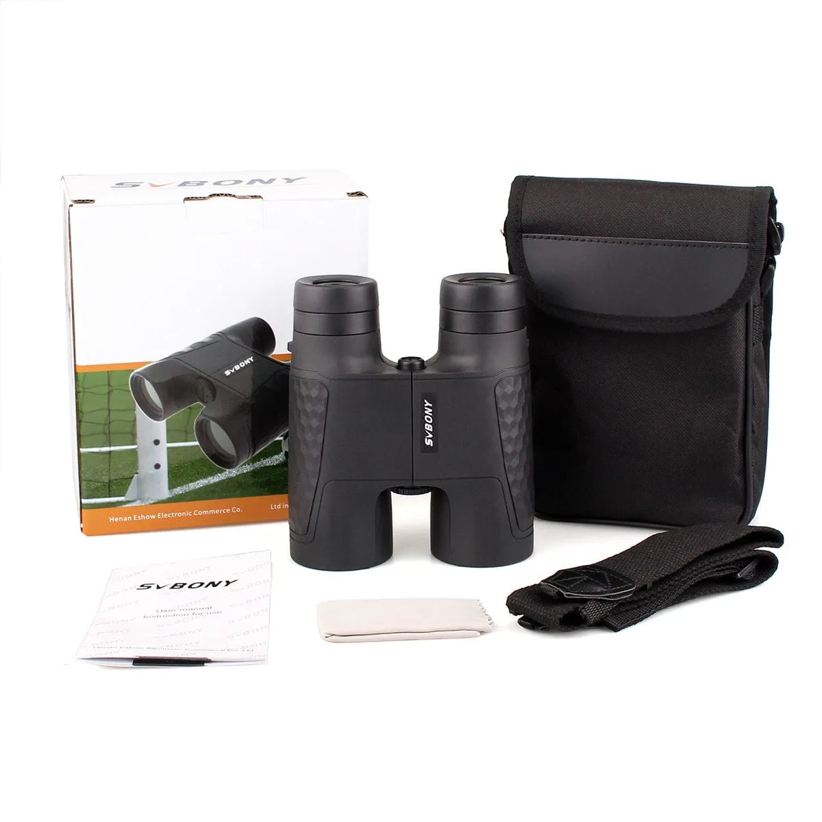 SvBony SV30 Binoculars 10x42mm Fixed-Focus For Hiking Camping Bird Watching - F9319B