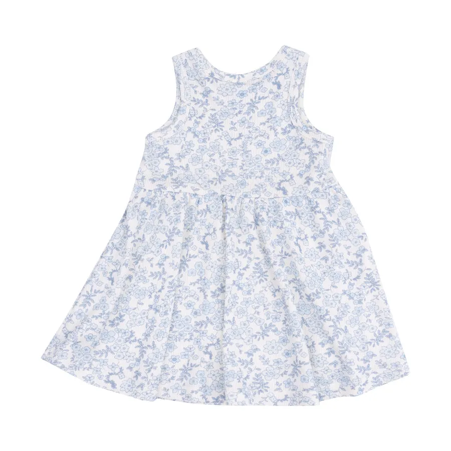 Tank Dress | Blue Calico