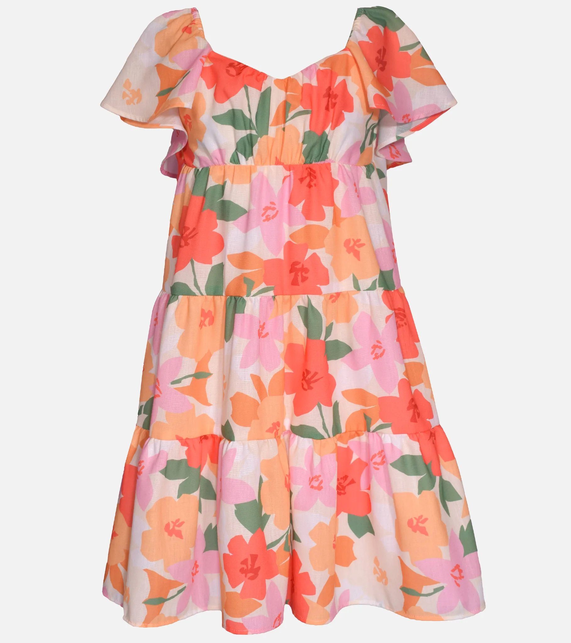 Tanya Tiered Floral Dress