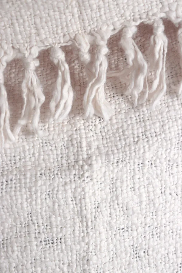 TEXTURED OXFORD THROW (INDIA)
