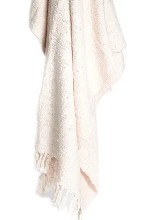 TEXTURED OXFORD THROW (INDIA)