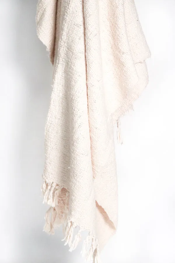 TEXTURED OXFORD THROW (INDIA)