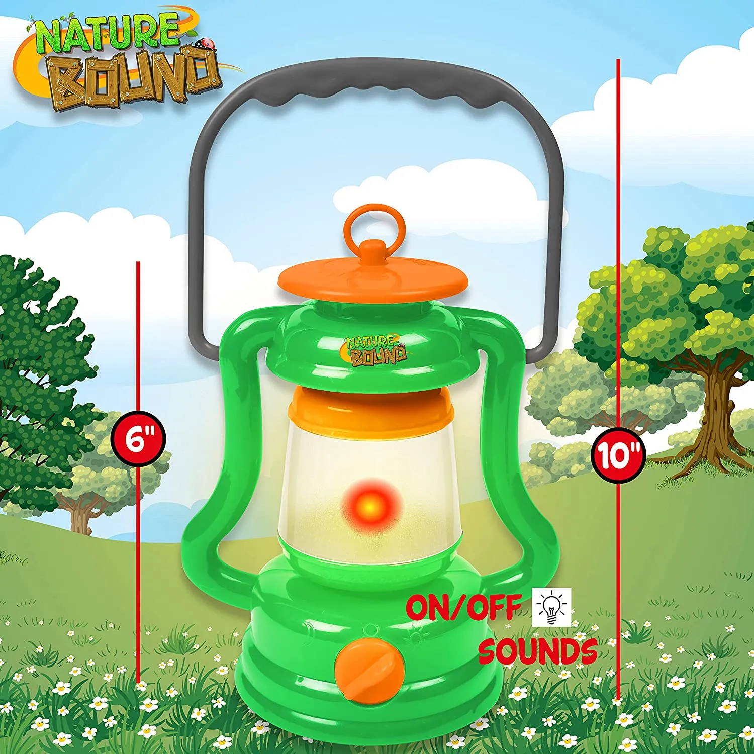 Thin Air Brands Nature Bound Light N' Sound Lantern