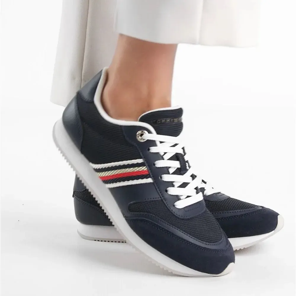Tommy Hilfiger Essential Runner Sneakers Women FW0FW07163-NVY