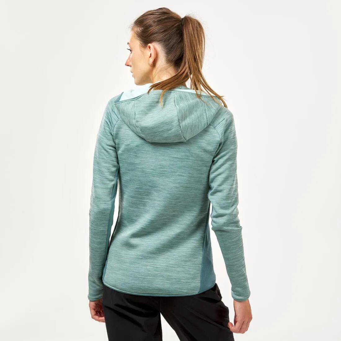 Veste polaire fine de randonnée - mh520 light - femme