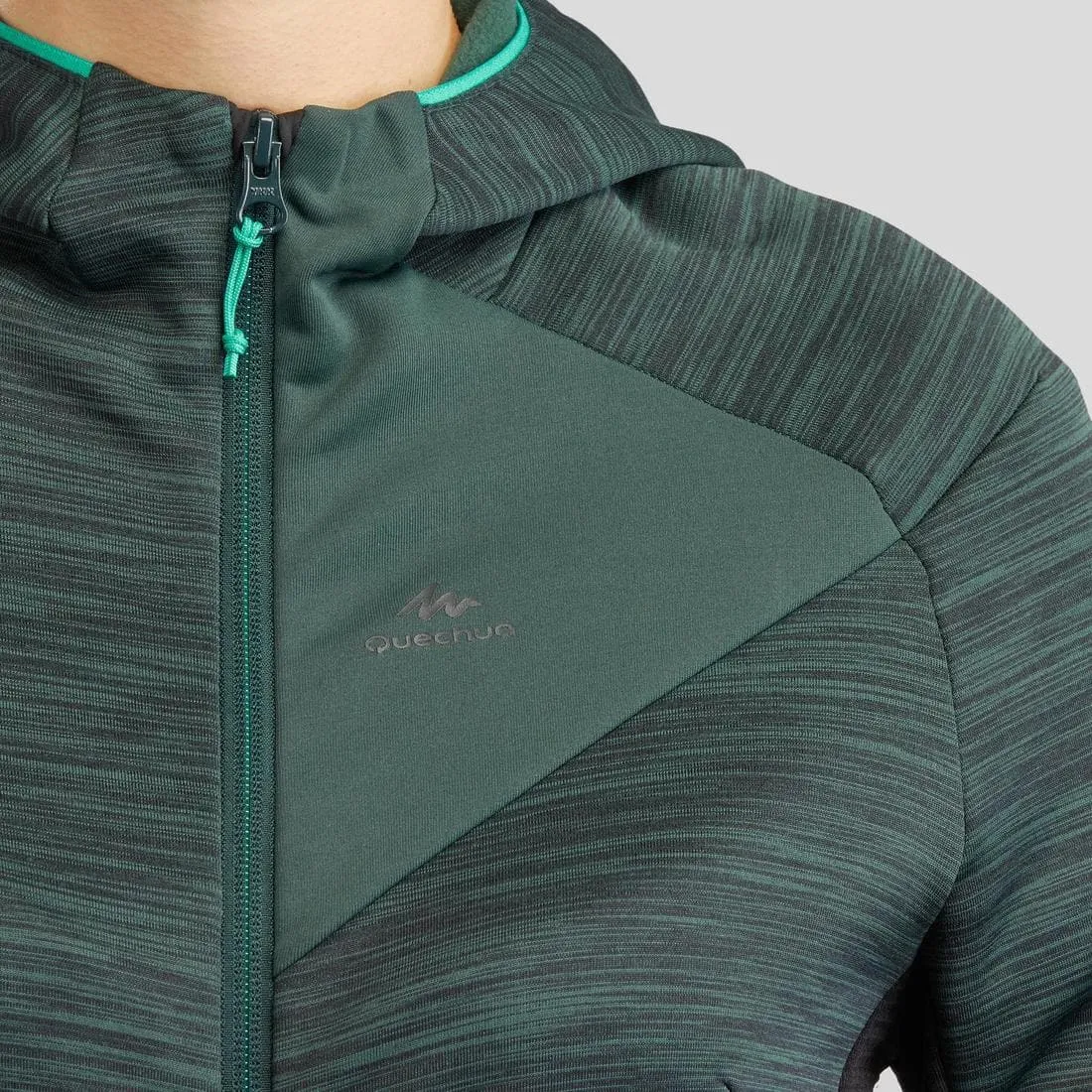 Veste polaire fine de randonnée - mh520 light - femme