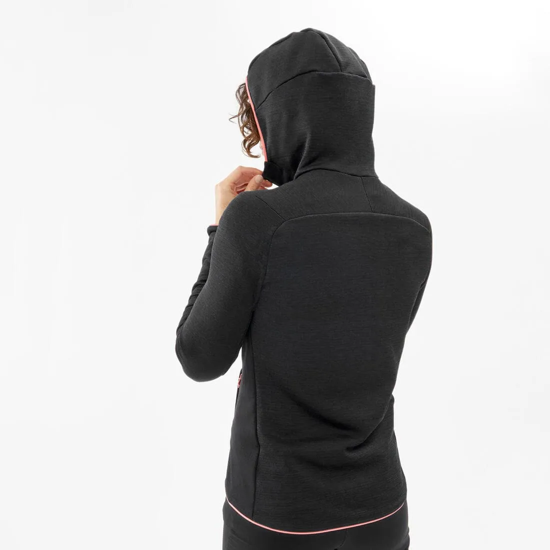 Veste polaire fine de randonnée - mh520 light - femme