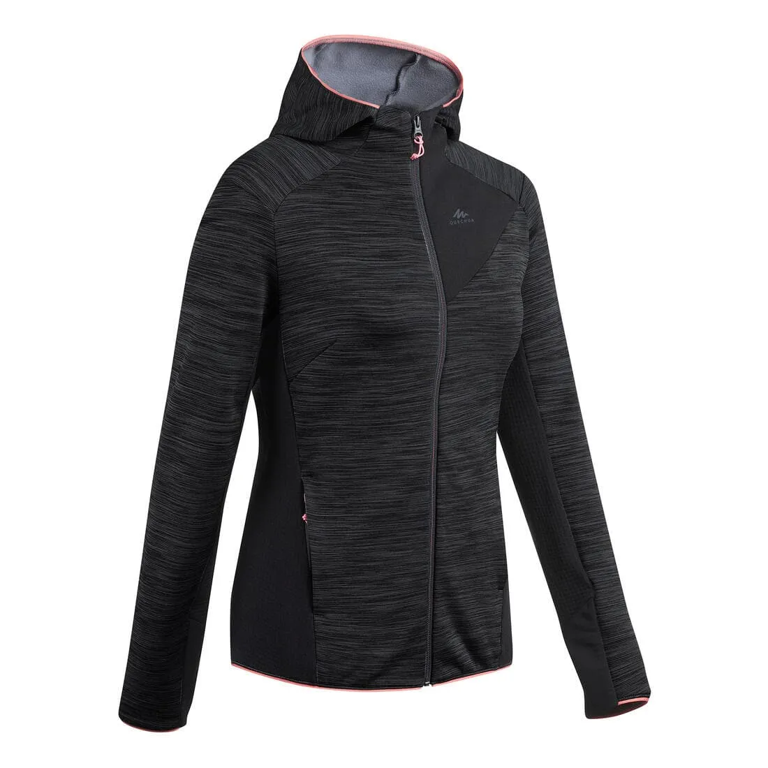 Veste polaire fine de randonnée - mh520 light - femme