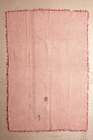 Vintage Dowry Kantha Blanket, #44 - 67"x44"
