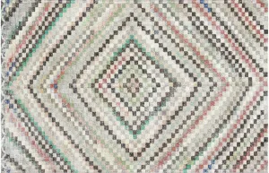 Vintage Turkish Mid-Century-Modern Rug - 5'4" x 8'6"
