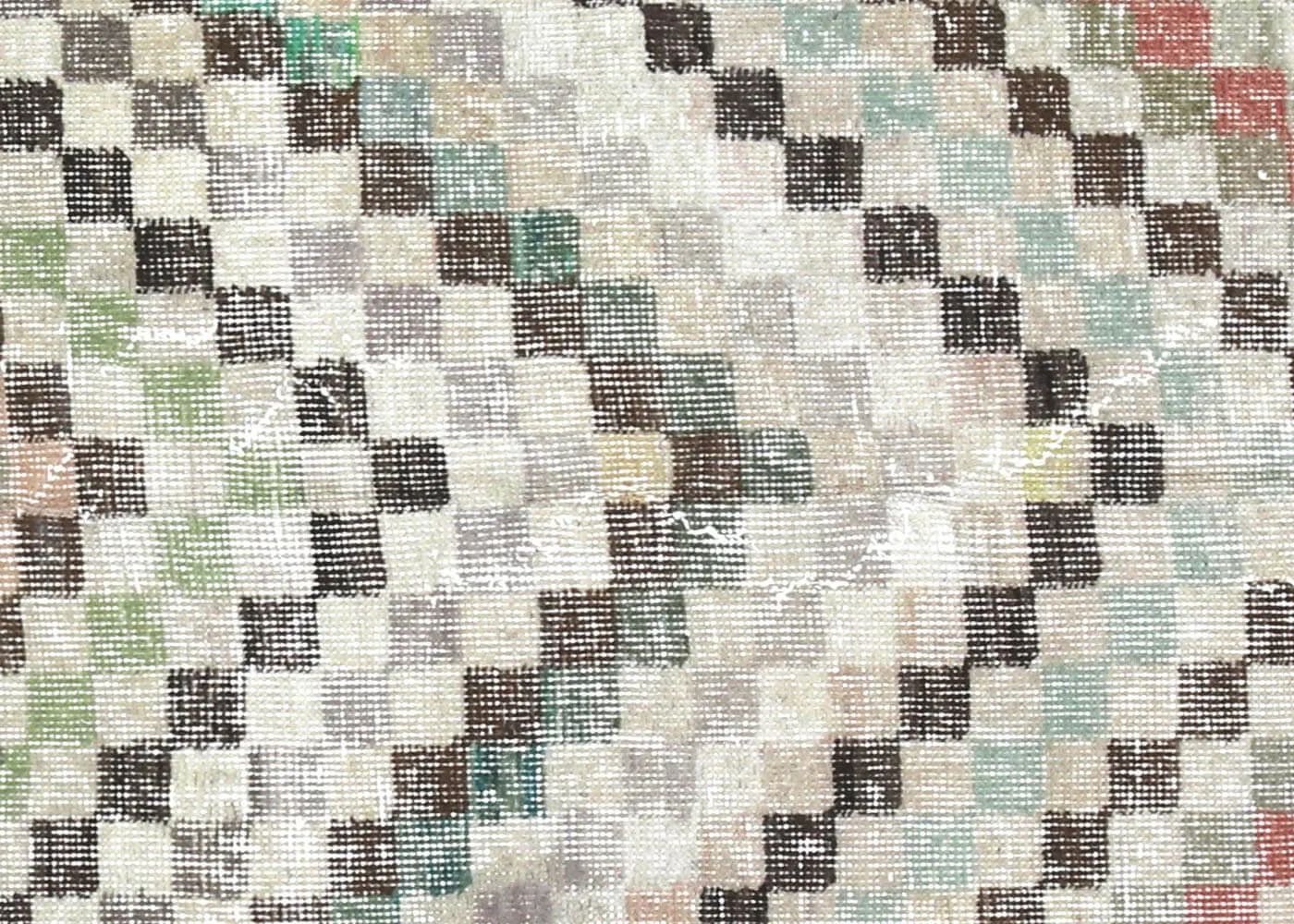Vintage Turkish Mid-Century-Modern Rug - 5'4" x 8'6"
