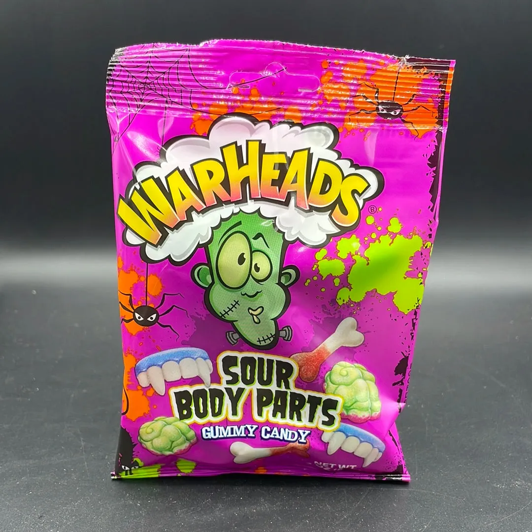 Warheads Sour Body Parts - Gummy Candy 85g (USA) HALLOWEEN