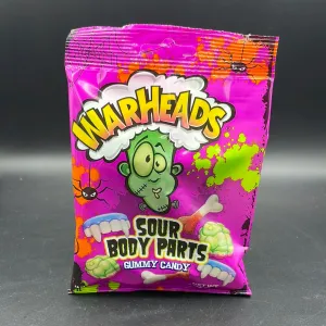 Warheads Sour Body Parts - Gummy Candy 85g (USA) HALLOWEEN