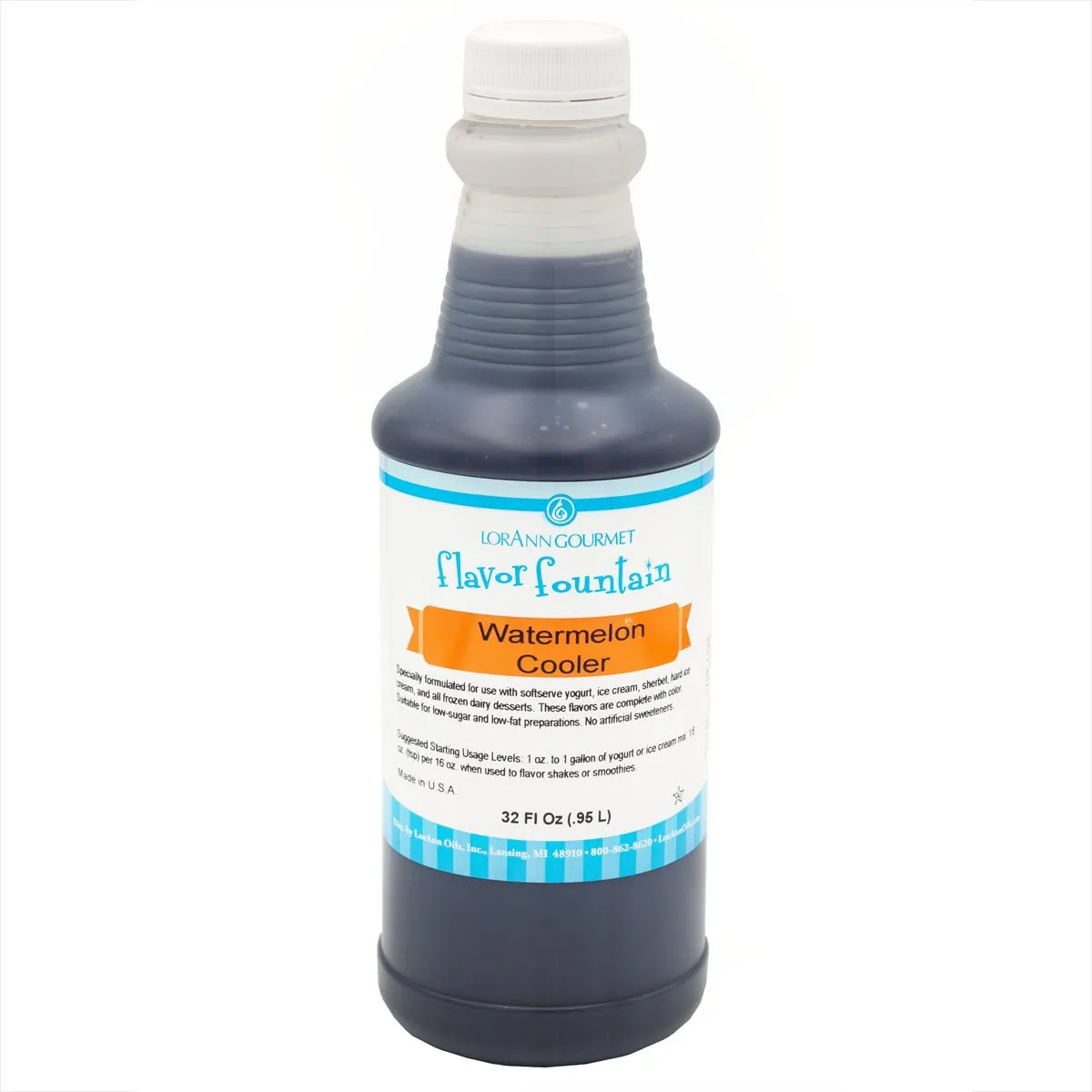 Watermelon Cooler Flavor - 4 oz. - 32 oz. - Ice Cream and Beverage Flavors - LorAnn Oils - Canadian Distribution