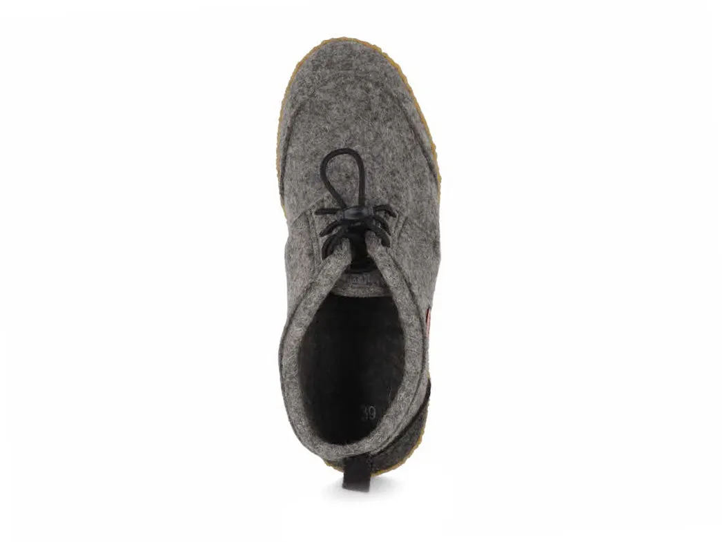 WoolFit® Barefoot Slippers Nomad, light gray