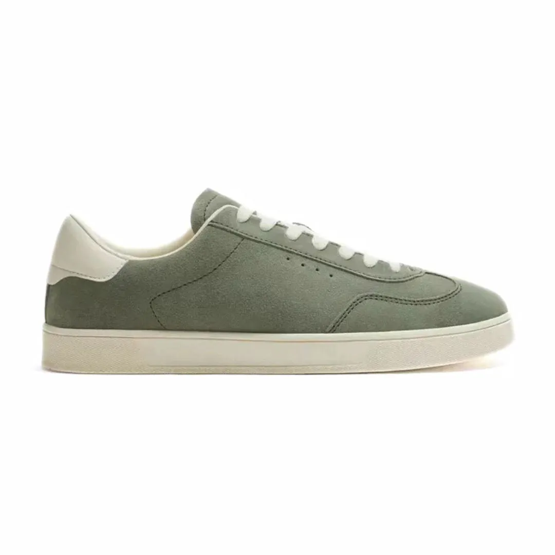 ZARA Flate Suede Sneakers 2214-320-GRN