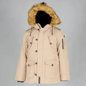 Zimná bunda MZ72 Lestyle Parka béžová