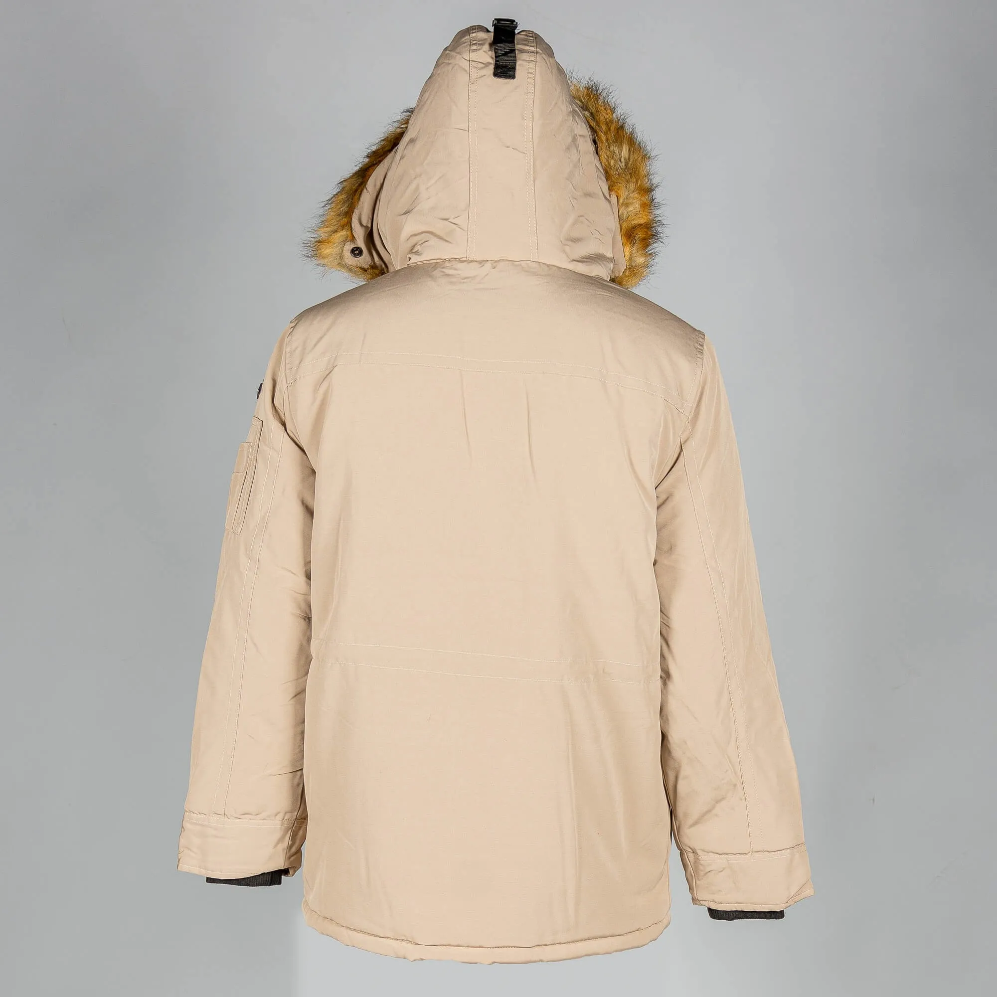 Zimná bunda MZ72 Lestyle Parka béžová
